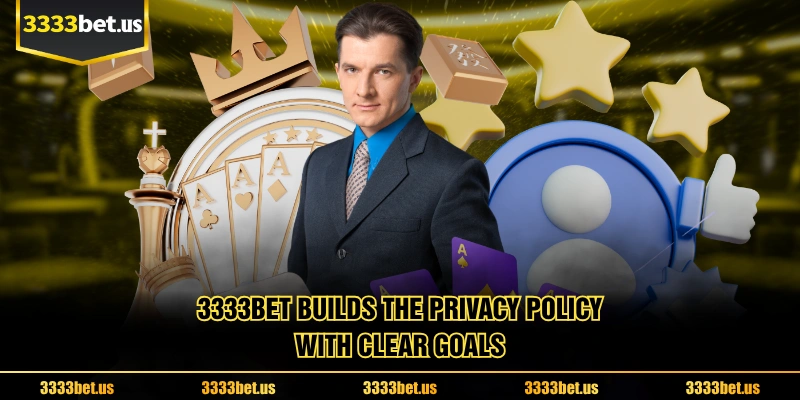 3333BET builds the Privacy Policy with clear goals