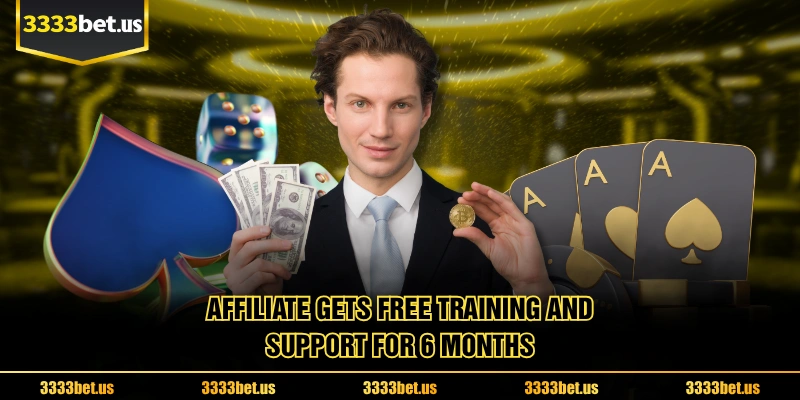 Affiliate Gets Free Training And Support For 6 Months