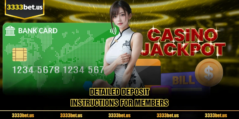 Detailed Deposit Instructions For Members