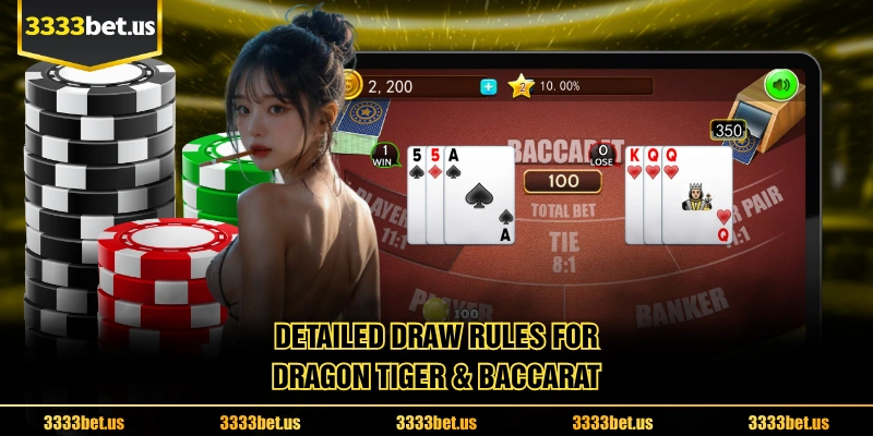 Detailed Draw Rules For Dragon Tiger & Baccarat