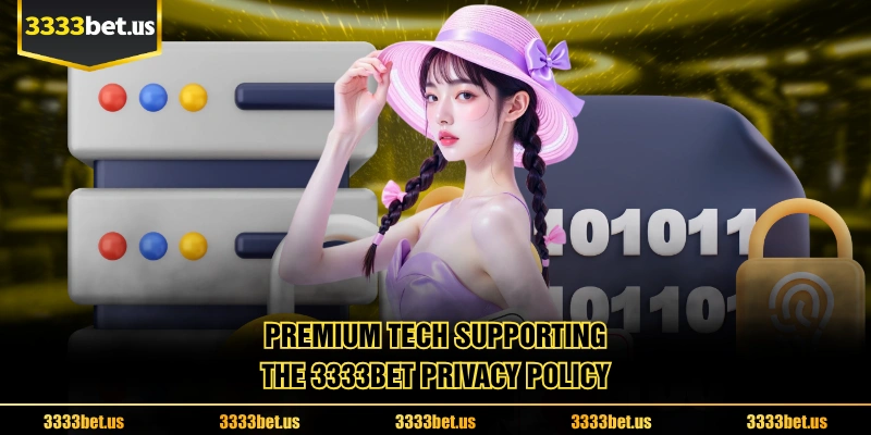 Premium tech supporting the 3333BET Privacy Policy