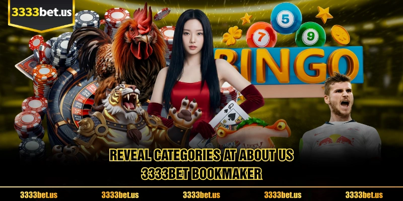 Reveal Categories at About Us 3333BET Bookmaker